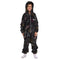 Snuggs Kids Blanket Onesie Black space